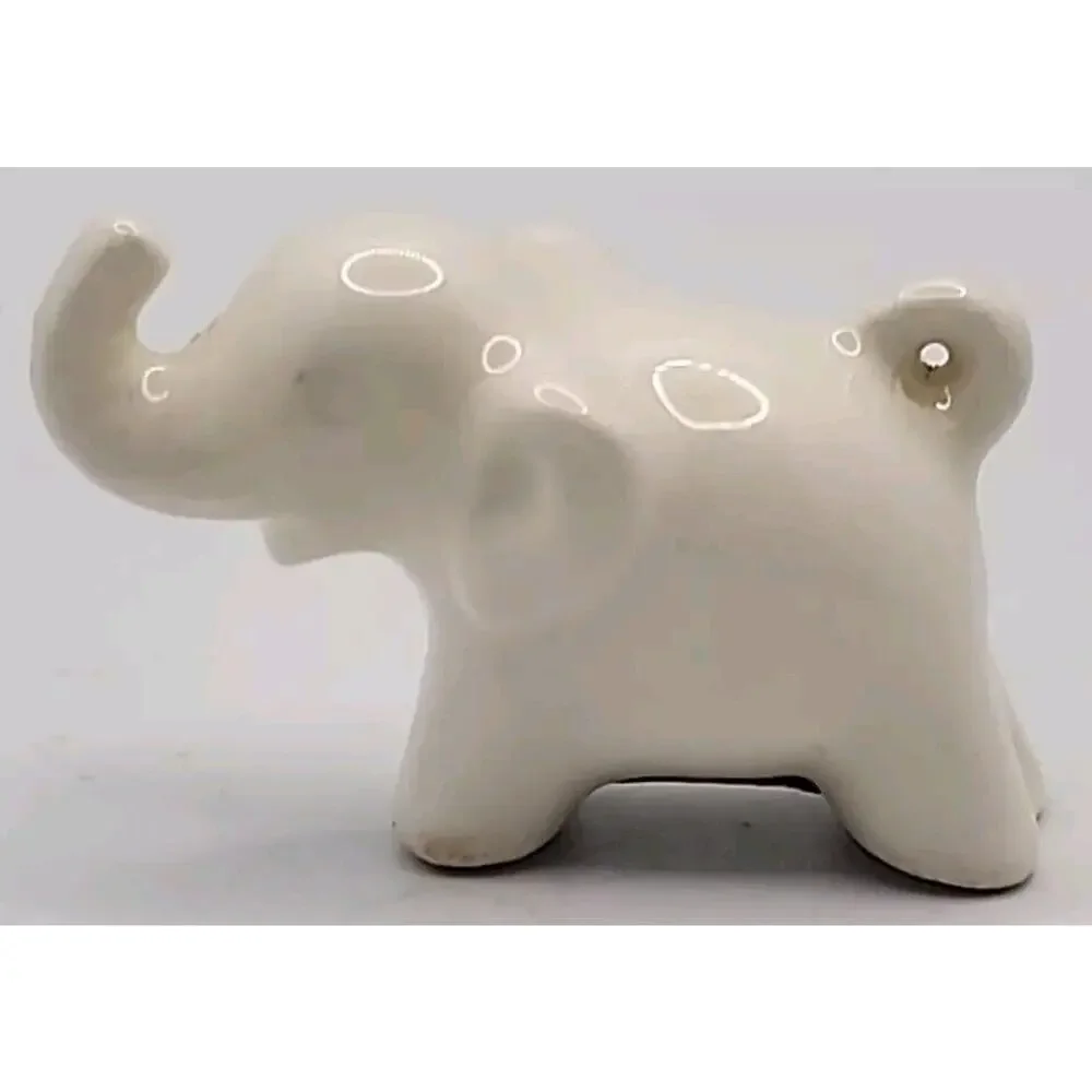 Vintage Goebel Tiny Miniature Elephant Figurine‎ 1in PB99